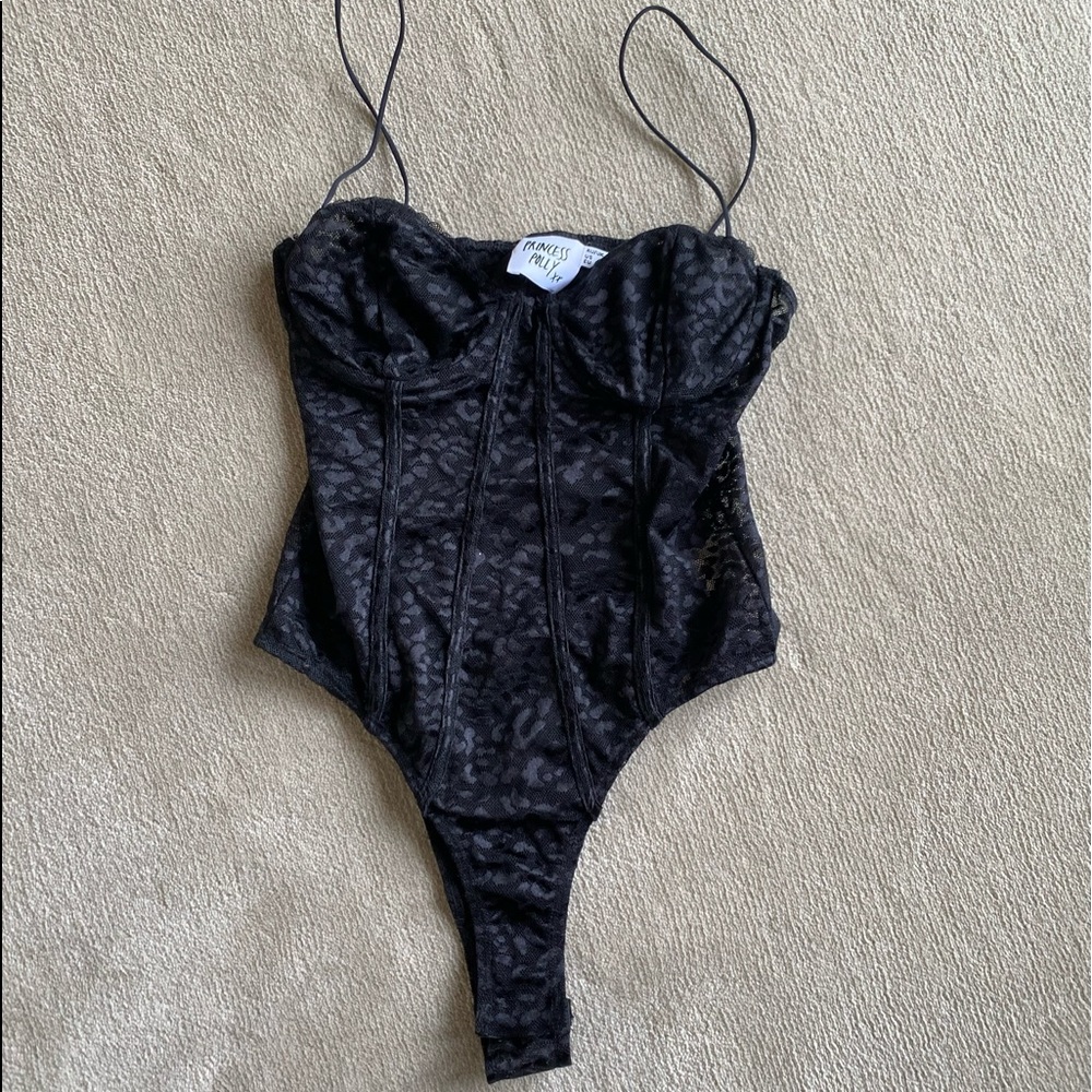 Princess Polly Black Bodysuit